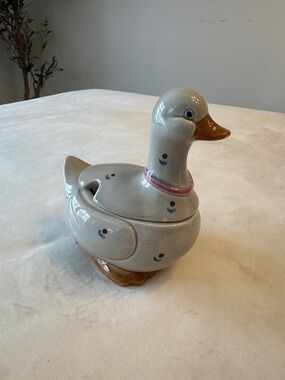VTG! Otagiri Ceramic Duck Sugar Bowl